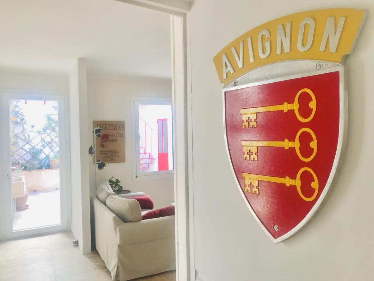 Gite Avignon Bougainvillier Exterior foto